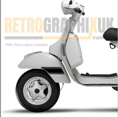 Scooter mudguard stickers - scooter,
