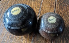 full set of vintage (ladies) woods for crown green bowling
