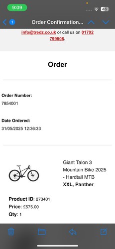 Giant talon xxl 29er - xxl, 2025