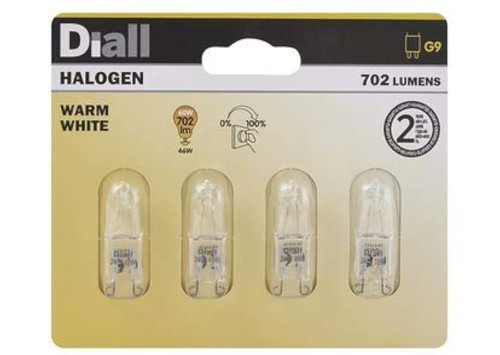 Diall 46w halogen warm white - 46w,