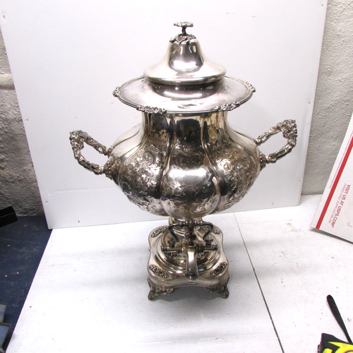 Large victorian silverplate - large,