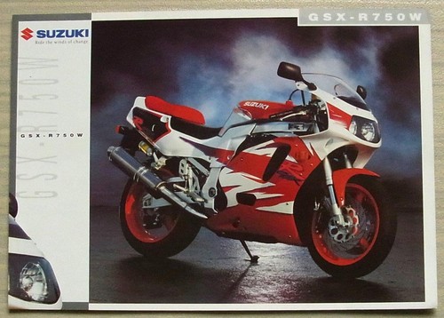 Suzuki gsx r750w motorcycle - suzuki,
