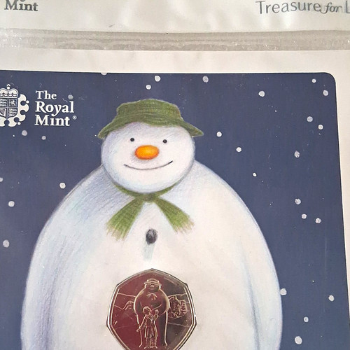 2019 the snowman 50p royal - 50p,