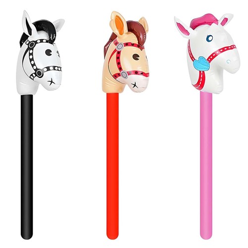 Pcs inflatable horse stick - pcs,