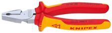 Knipex 02 06 180 180mm Fully Insulated High VDE Leverage Combination Pliers NEW