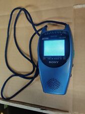 Sony Watchman FDL-221R 2.2" Color LCD Television Combo FM/AM Radio (BLUE)