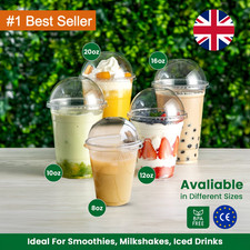 Reusable Clear Smoothie Cups