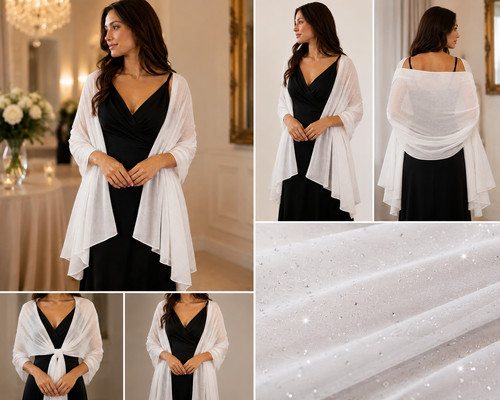 Central chic large - large, chiffon