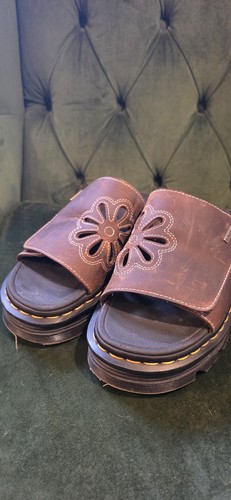 Martens zebzag mules brown - dr.,