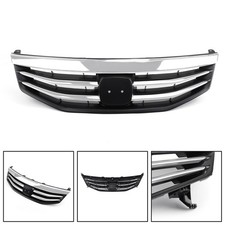 Front Upper Bumper Hood Black