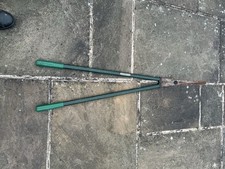 Vintage Old Lawn Shears “spear & Jackson”  7” Blade 107cm  Long Handled