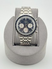 Seiko Chrono Quartz Blue Dial