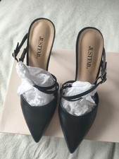 Ladies Heeled Backless Shoes