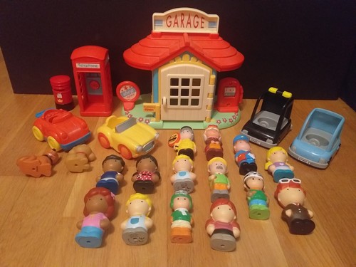 Happyland town set - happyland,
