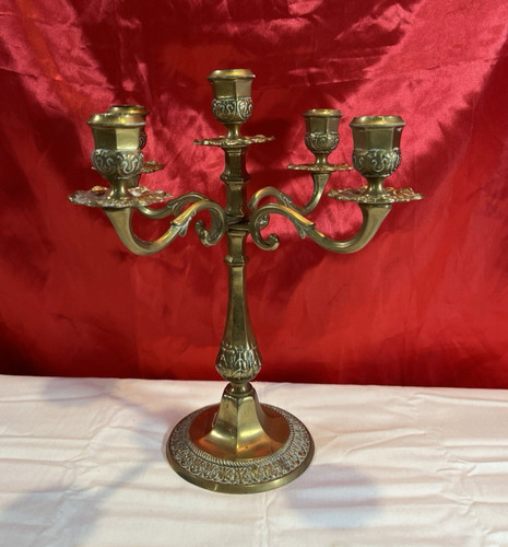 Vintage ornate arm candle - arm,