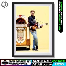 GEORGE MICHAEL WHAM Wall Art Picture Poster Print BUY 2 GET 2 FREE | A1 A2 A3 A4