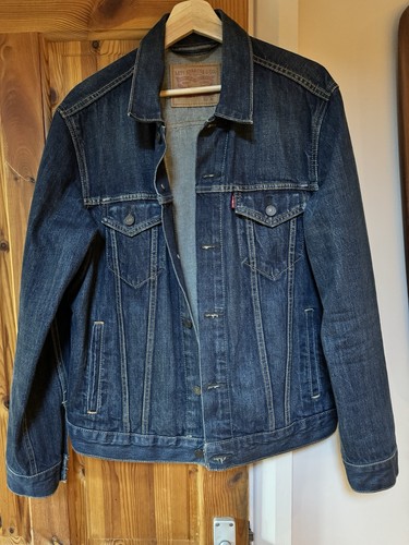 Levi denim trucker jacket - denim,