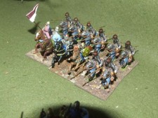 25mm MEDIEVAL / SARACEN - 12 SARACEN CAVALRY - (1419)