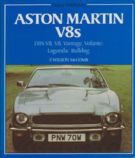 Aston Martin V8s by McComb DBS V8 Vantage Volante Lagonda Bulldog  Pub. 1985