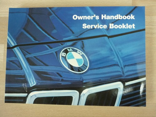 Bmw e23 series owners manual - e23,