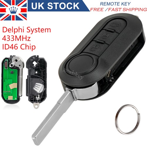 Delphi 433mhz remote key - key, fob