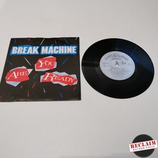 break machine are you ready 7" vinyl record very good condition