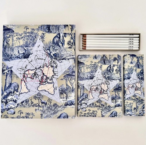 Dior gift set notebook - dior,