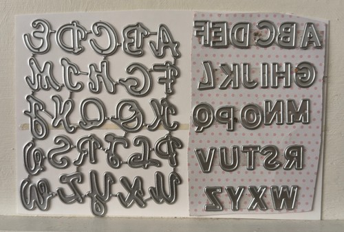 Alphabet dies sets - x, both