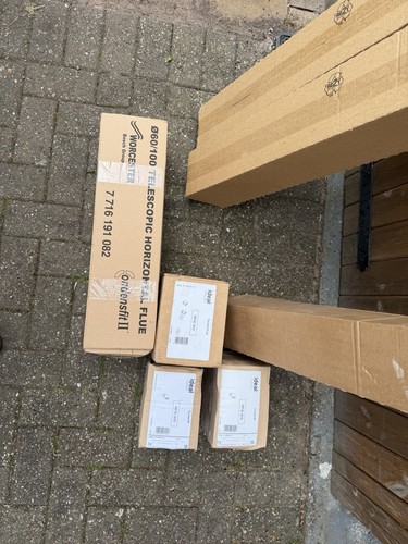 Various boiler flue kits - various,