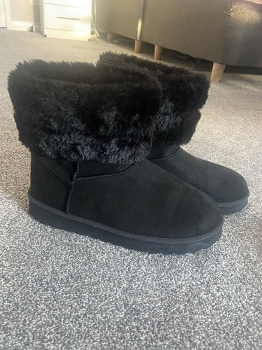 Women black faux suede - women’s,