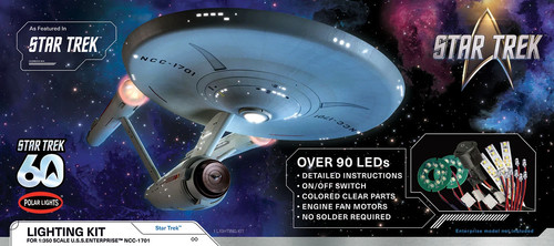 Polar lights star trek - lights, uss