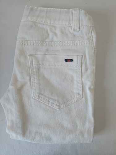 Gucci baby jeans white popper - gucci, white.