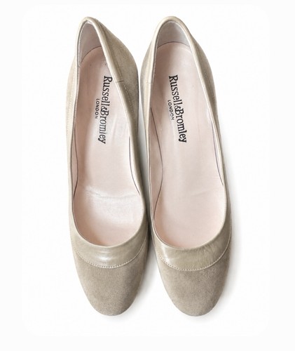 Russell bromley taupe - bromley, suede