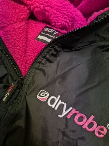 Dryrobe advance black - advance, black/pink