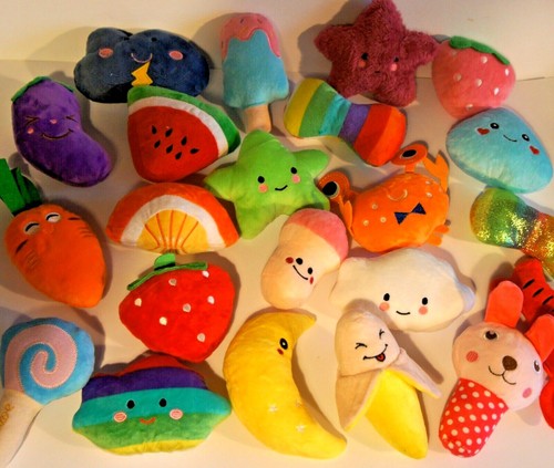 Bargain packs plush squeaky - packs,