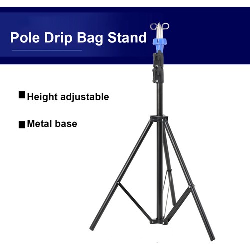 Foldable pole stand hook - foldable, w/