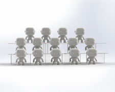 Double Steps Acrylic Shelf