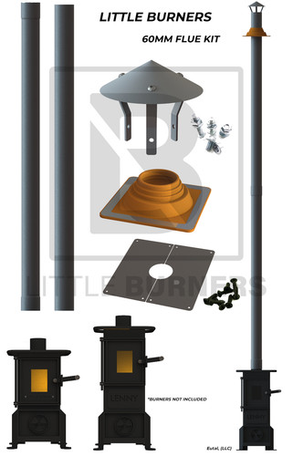 Single wall stove - wall,