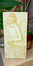 Art Nouveau Style Wall Plaque