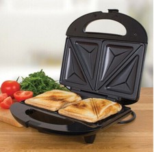 Sandwich Maker 2 Sl Sandwich Toastie Toaster Machine Non-Stick Easy Clean 750W