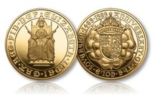 QUEEN ELIZABETH II GOLD DOUBLE SOVEREIGN IN PROOF OF 1989