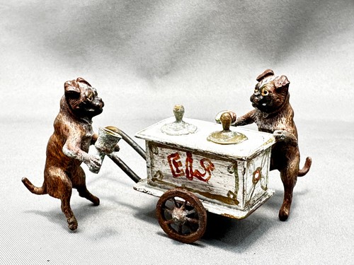 Vintage vienna bronze pug - vienna,