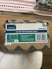 5x Switched Socket 13A RCD