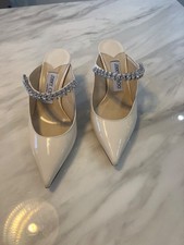 Jimmy choo ivory patient shoes