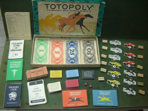 Vintage 1940s totopoly - 1940s,
