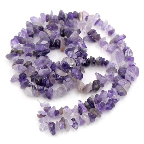 Natural gemstone bead chips - gemstone,