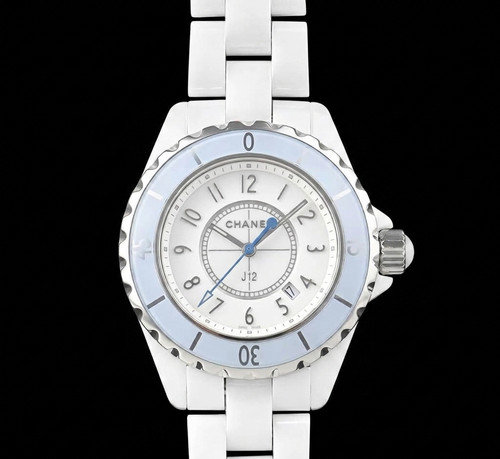 Chanel j12 soft blue h4340 - blue,