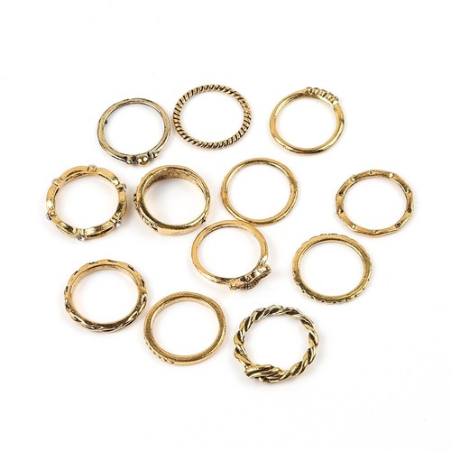 Set rings boho knuckle - boho,
