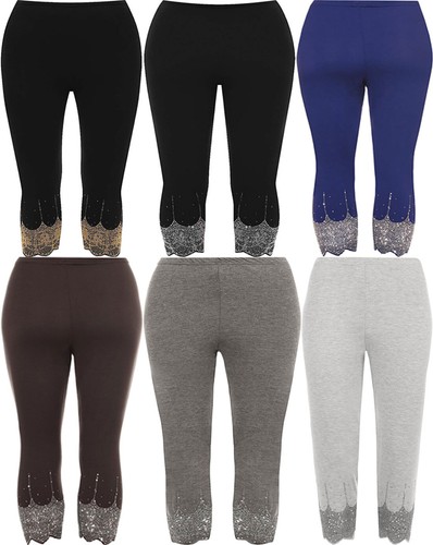Ladies legging gold silver - ladies,