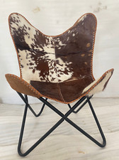Brown white hairon cowhide - brown,